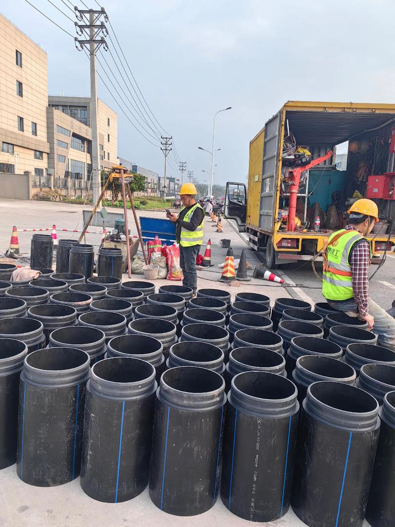 峡江管道短管置换