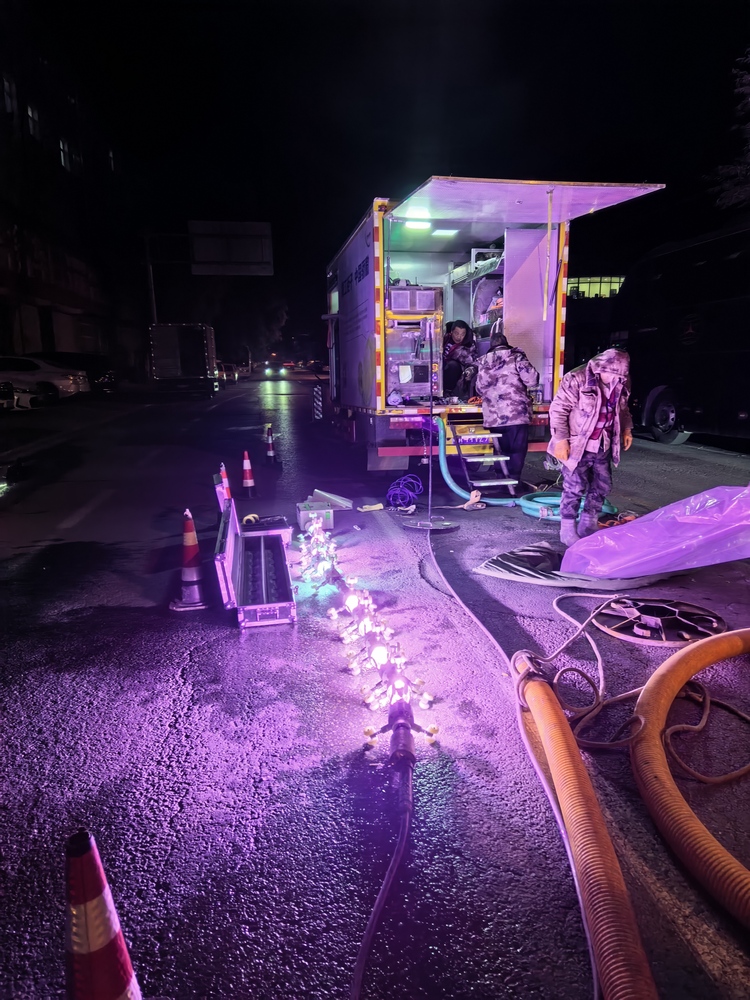 峡江管道非开挖修复