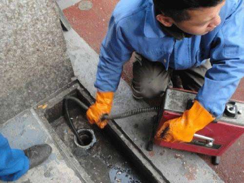 峡江疏通下水道