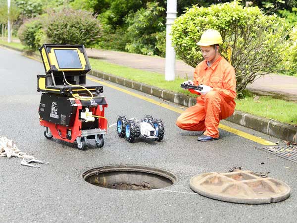峡江管道机器人检测