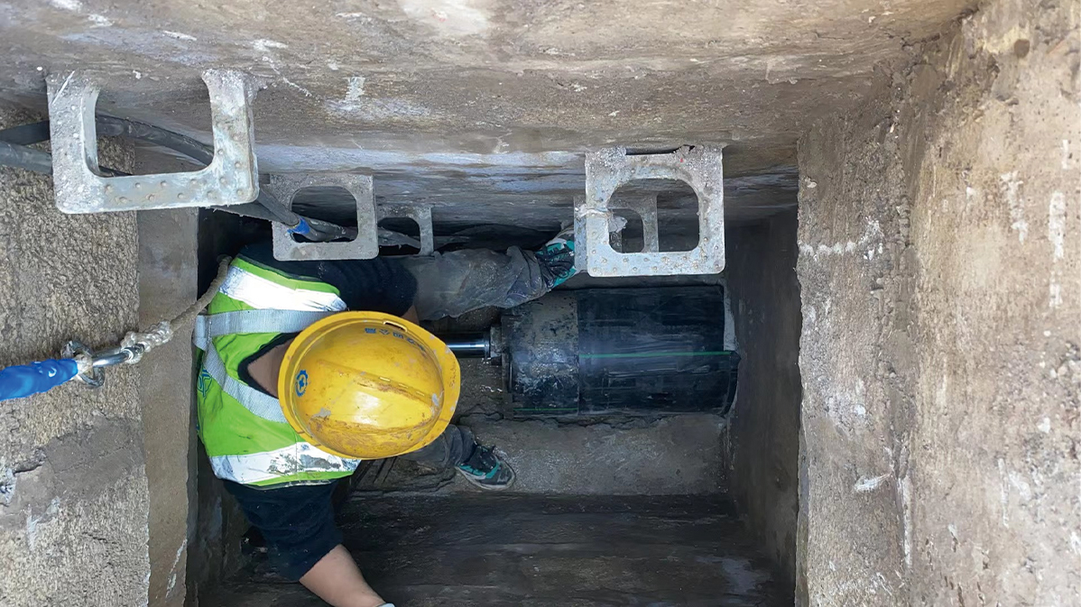 峡江HDPE短管内衬法